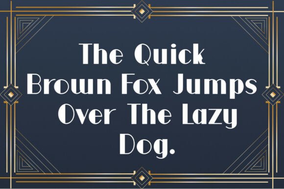 Coler Art Deco Font - Preview 1