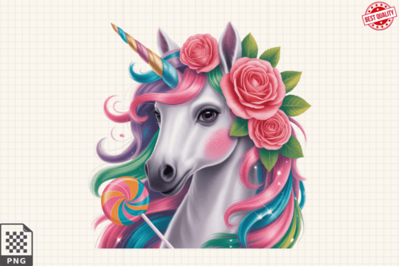 Colorful Unicorn Latin Club PNG Clipart Grafica Illustrazioni Stampabili Di Graphics Expert
