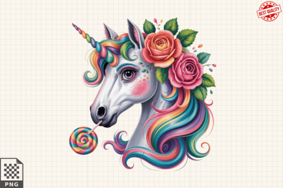 Colorful Unicorn Latin Club PNG Clipart Grafica Illustrazioni Stampabili Di Graphics Expert