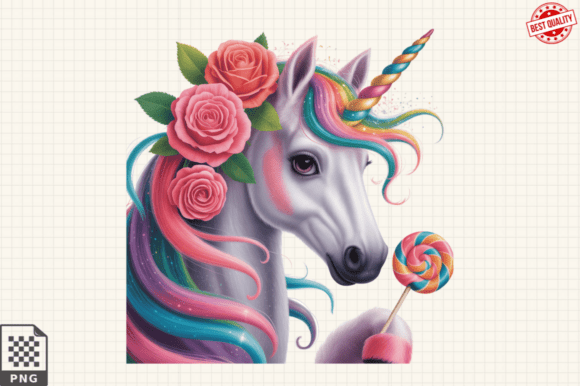 Colorful Unicorn Latin Club PNG Clipart Graphic Illustrations By Graphics Expert