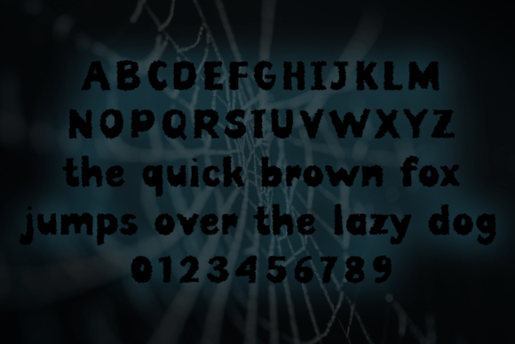Creepy Fall Font - Preview 1