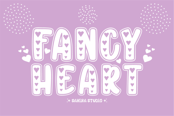 Cute Heart Font - Preview 3