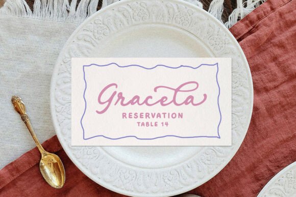 Enchanted Bride Font PNG with transparent background - Preview 2