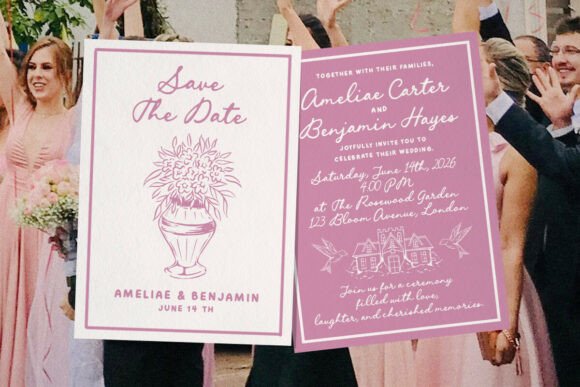 Enchanted Bride Font PNG with transparent background - Preview 5