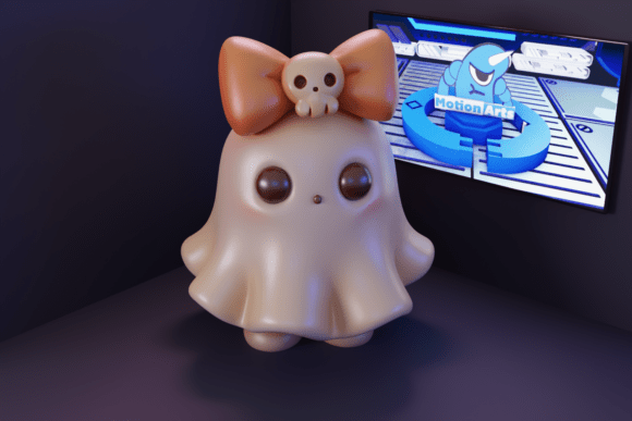 Pumpkin Cat 3D Model - Halloween STL Decor - Image 16