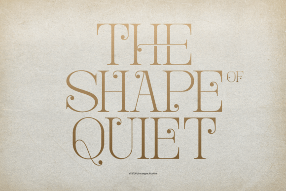Foilathe Font - Preview 1