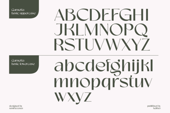 Garnetta Font - Preview 6