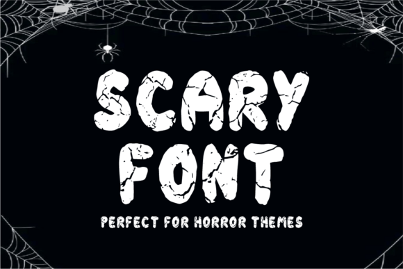 Halloween Crack Font - Preview 2