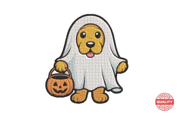 halloween dog vampire with pumpkin SVG embroidery design for pet boutique bandanas and shirts