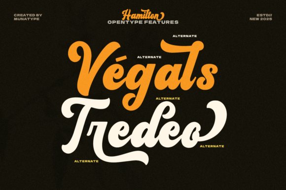 Hamilton Font - Preview 6