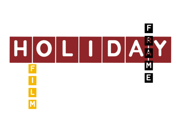 Holiday Film Frame Font - Preview 1