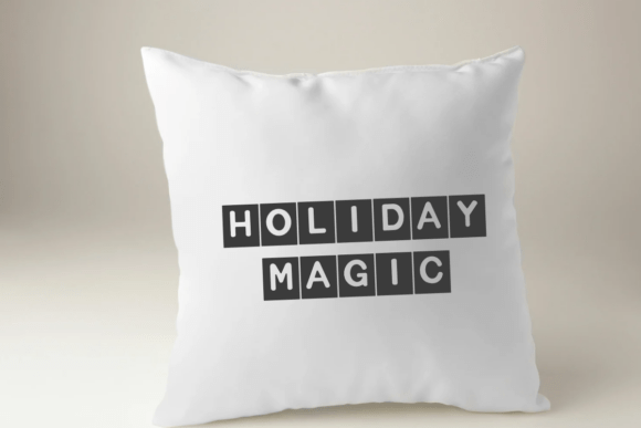 Holiday Film Frame Font - Preview 3