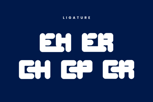 Liquid Crome Font PNG with transparent background - Preview 5