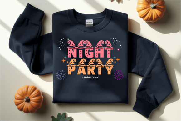 Magic Party Font PNG with transparent background - Preview 3