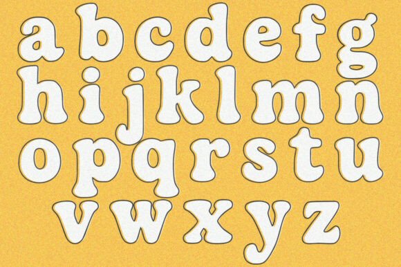 Mells Font PNG with transparent background - Preview 6