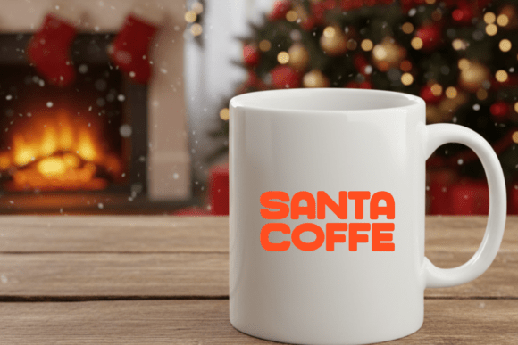 Merry Thick Font PNG with transparent background - Preview 3