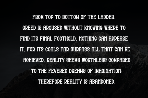 Midnight Hallowen Font font preview - 5
