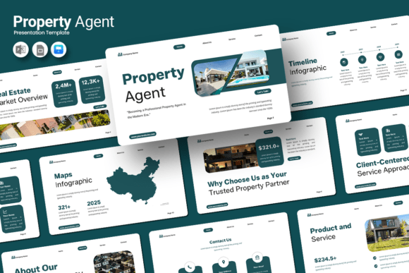 Property Agent - Keynote Template