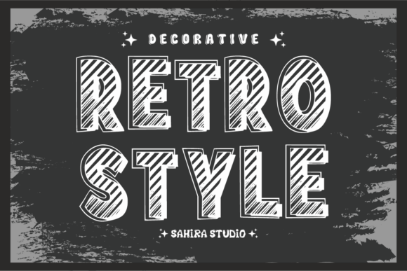 Simple Chalk Font PNG with transparent background - Preview 1