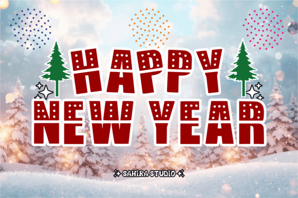 Snow Fals Font PNG with transparent background - Preview 3