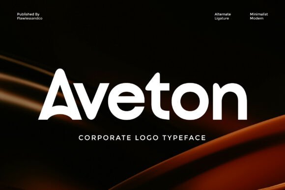 Aveton Font Sans Serif Font Di Flawless And Co