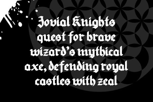Blood Oath Font - Preview 1