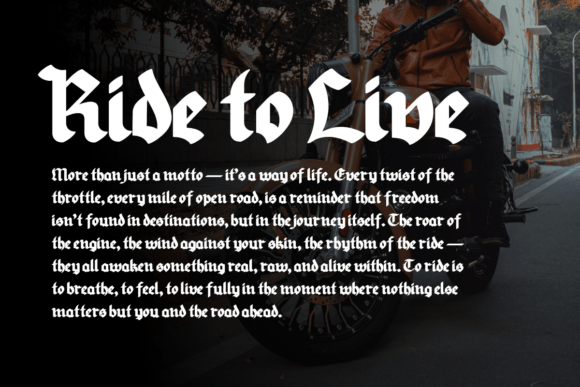 Blood Oath Font - Preview 2