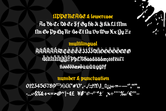 Blood Oath Font - Preview 4
