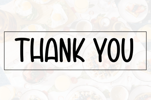 Breakfast Font - Preview 4