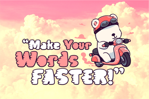 Breezy Chunk Font - Preview 1