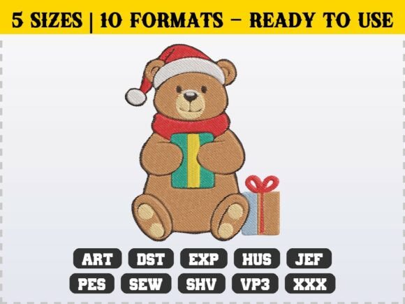 Christmas Holiday Teddy Bear