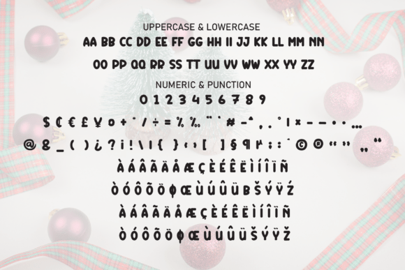 Christmas Ornament Font - Preview 6