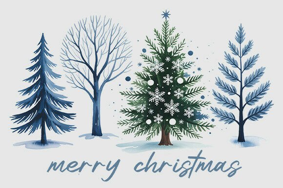Christmas Tree Png, Merry Christmas Graphic Illustrations By DesignPlanate503