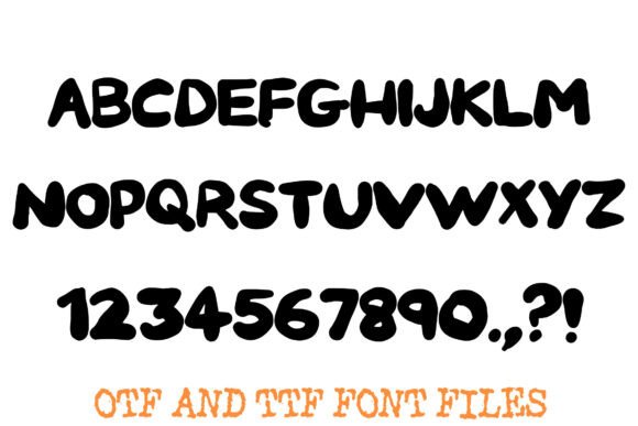 Chunky Kid Font - Preview 1