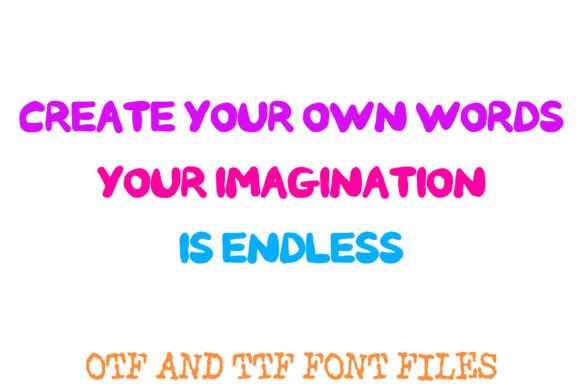 Chunky Kid Font - Preview 2