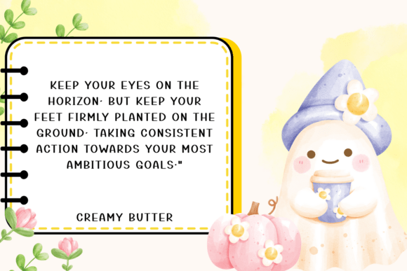 Creamy Butter Font - Preview 1