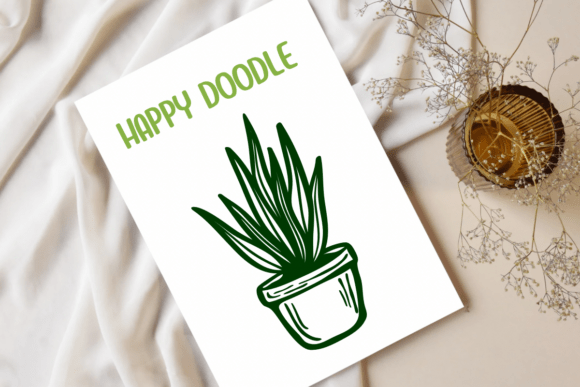 Cute Doodle Cactus Font - Preview 2