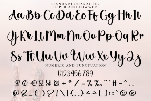Daisy Wedding Font - Preview 4