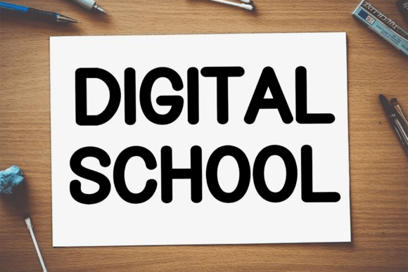 Digital Font - Preview 2