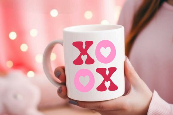 Funky Heart Font PNG with transparent background - Preview 3