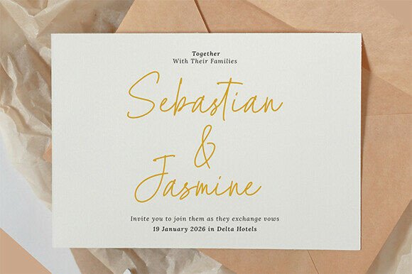 Golden Storyline Font - Preview 6