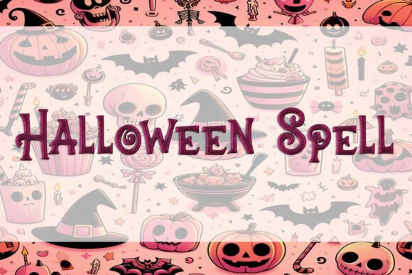 Halloween Spell Font - Preview 1