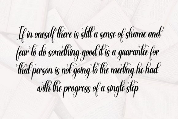 Handwritting Font - Preview 2