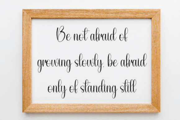 Happy Blooming Font PNG with transparent background - Preview 4