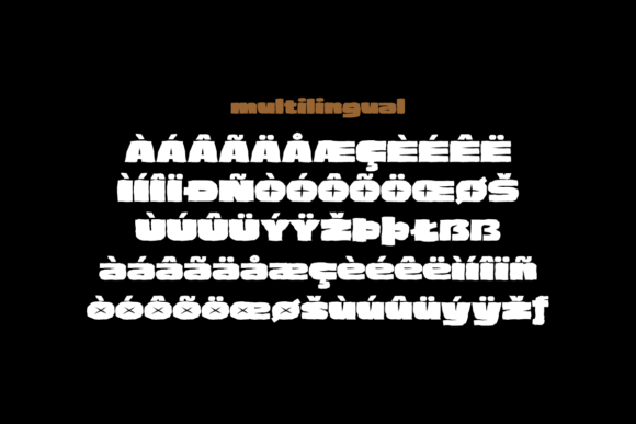 Legion Blaze Font PNG with transparent background - Preview 2
