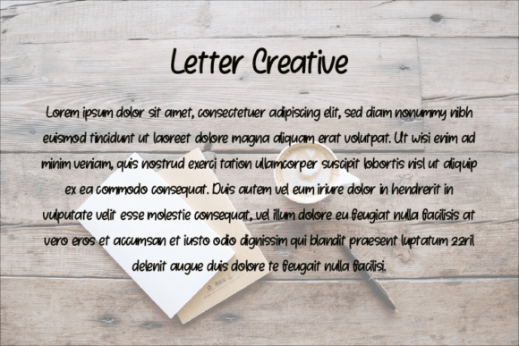 Letter Creative Font PNG with transparent background - Preview 2