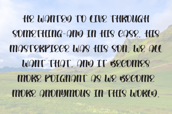 Lily Lovely Font PNG with transparent background - Preview 5