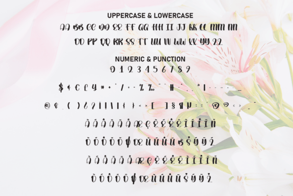 Lily Lovely Font PNG with transparent background - Preview 6