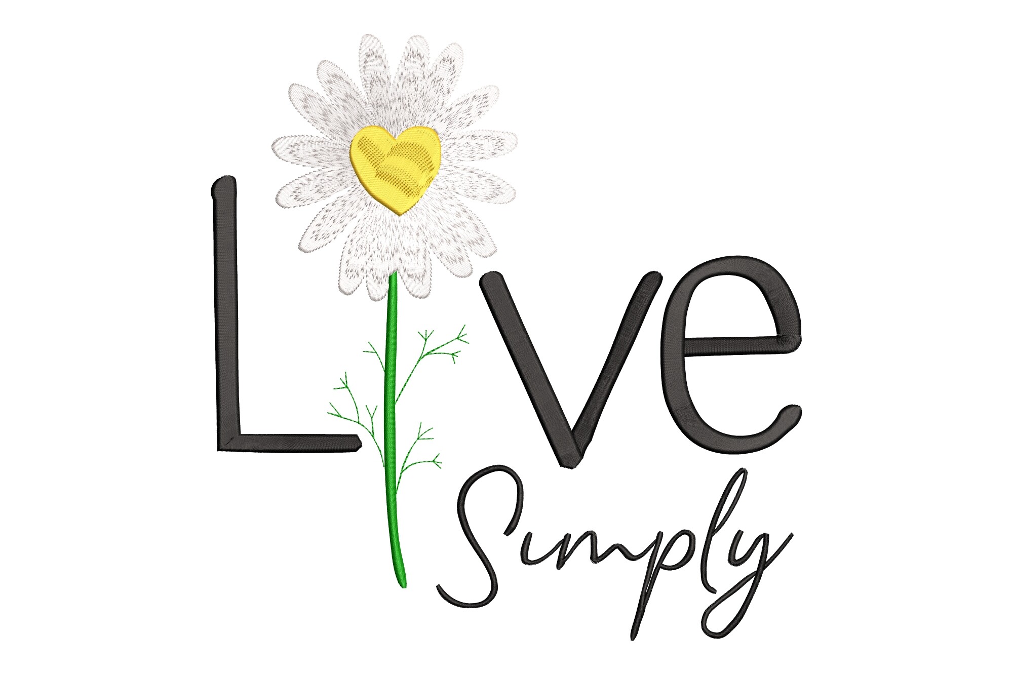 Live Simply Daisy