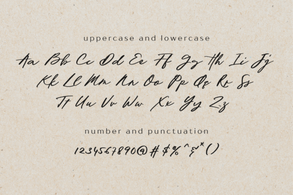 Notes from May Font PNG with transparent background - Preview 5